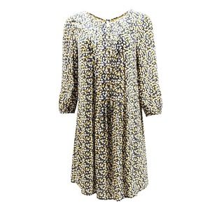 Boden Aurelia Tunic Dress Sz US 10L W0003 Yellow
